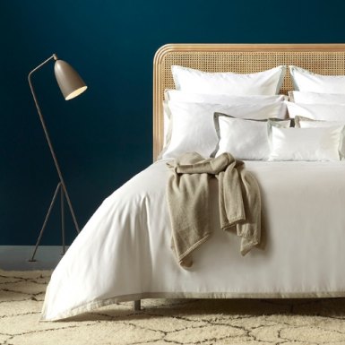 Prado, portuguese linen bedding, percale bedding